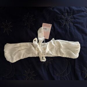 Missguided Cream Crop Top